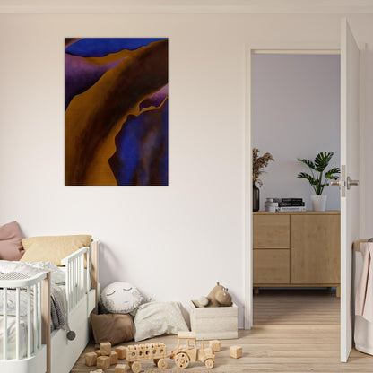 Only One - Georgia O'Keeffe Brushed Aluminum Print - 70x100 cm / 28x40 inches | Georgia O'Keeffe Aluminum Print | Georgia O'Keeffe Prints