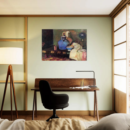 THE BLUE JUG 1899 - Henri Matisse Brushed Aluminum Print - 70x100 cm / 28x40 inches | Henri Matisse Aluminum Print | Henri Matisse Prints