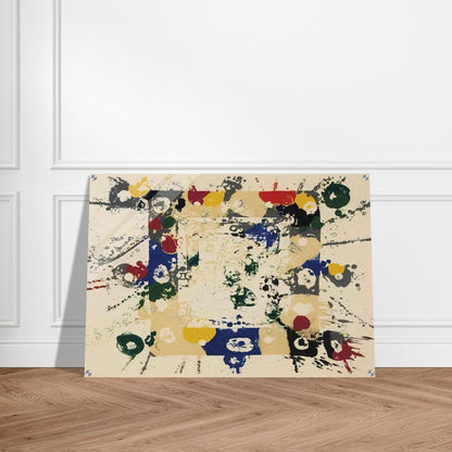 Untitled  SF143S  - Sam Francis Acrylic Print - 70x100 cm / 28x40″ inches