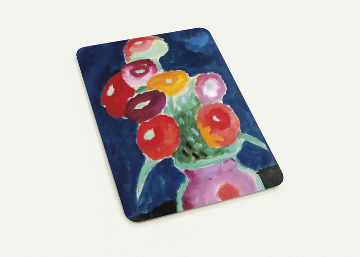BLUMEN IN EINER VASE 1918 By Alexej von Jawlensky Pack of 10 Post Cards | Alexej von Jawlensky Post Cards | A6 (10.5 x 14.8 cm) - 4.1 x 5.8 inches