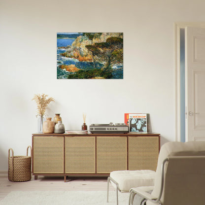 Point Lobos, Carmel - Childe Hassam Brushed Aluminum Print - 70x100 cm / 28x40 inches | Childe Hassam Aluminum Print | Childe Hassam Prints