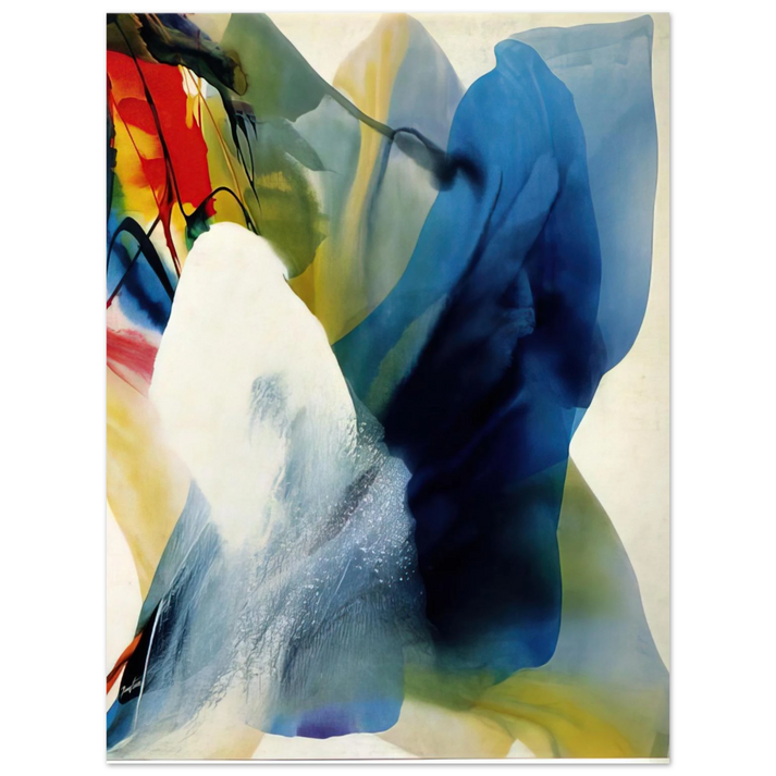 Paul Jenkins - Phenomena Graced by Three - 1968  75x100 cm / 30x40inches Fine Art Poster