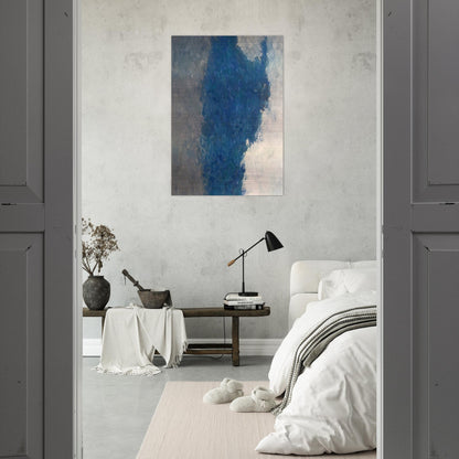 Delphic Shibboleth - 1959 - Theodoros Stamos Brushed Aluminum Print - 70x100 cm / 28x40 inches | Theodoros Stamos Aluminum Print | Theodoros Stamos Prints