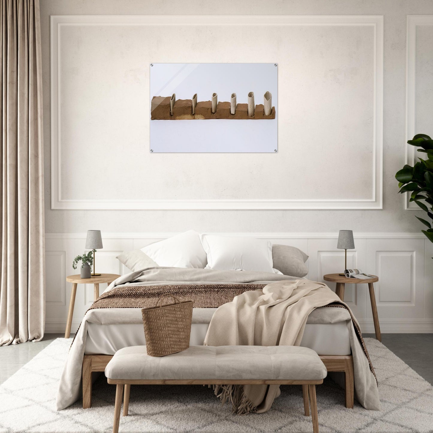 UNTITLED 1968 - Eva Hesse Acrylic Print - 70x100 cm / 28x40″ inches