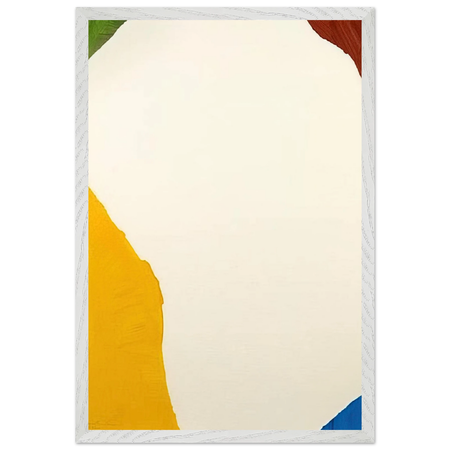 Helen Frankenthaler - Wind Directions - 1970 Wall art - 45x60 cm / 18x24 inches - Premium Wooden Framed Poster With Fine Art Paper-canvas - Wood frame