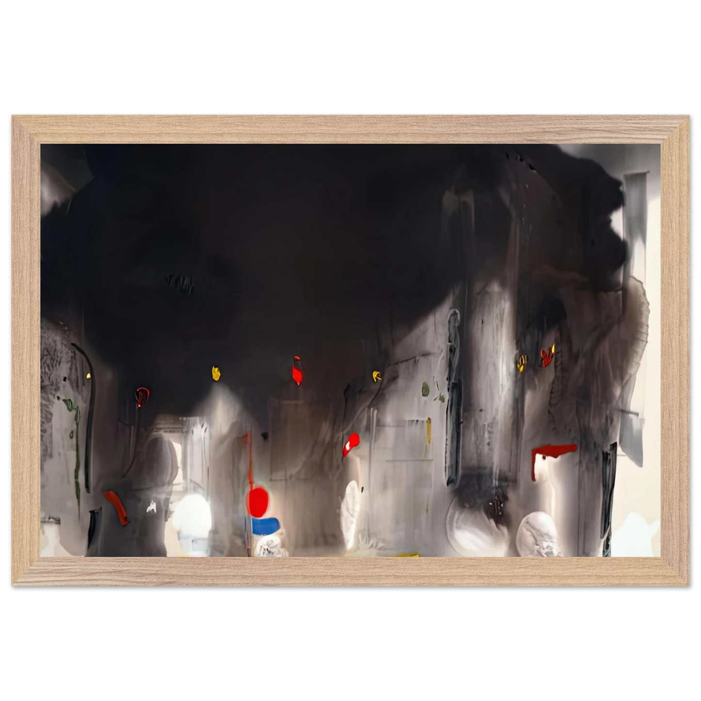 Helen Frankenthaler - Casanova, 1988- Wall Art - 60x80 cm / 24x32 inches - Fine Art Poster-canvas - -