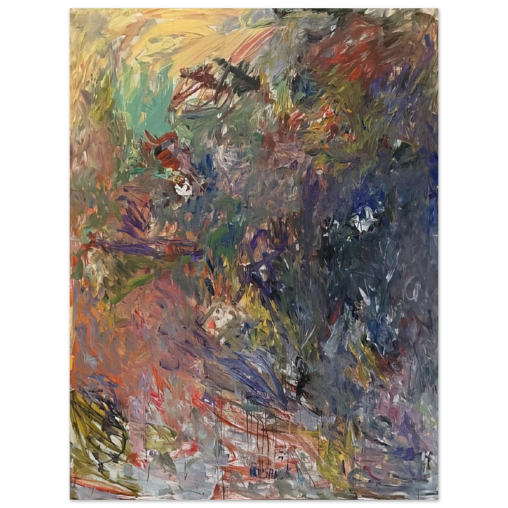 Milton Resnick - UNTITLED 1959  75x100 cm / 30x40inches Fine Art Poster