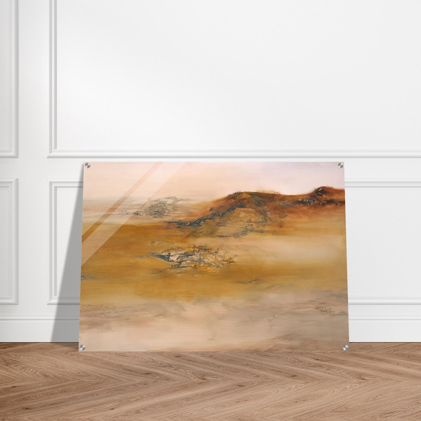 19 10 2001 2001 - Zao Wou-Ki Acrylic Print - 70x100 cm / 28x40″ inches | Zao Wou-Ki Wall Art | Zao Wou-Ki Prints