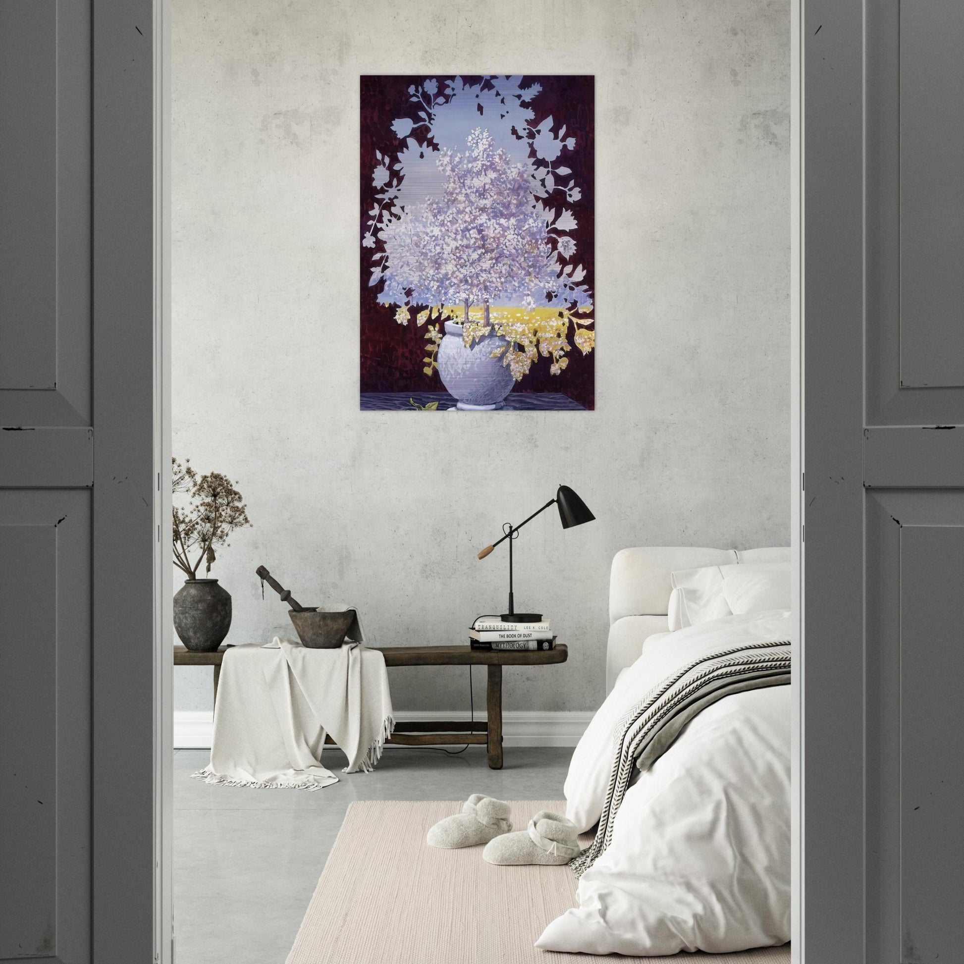 THE FLASH 1959 - Rene Magritte Brushed Aluminum Print - 70x100 cm / 28x40 inches | Rene Magritte Aluminum Print | Rene Magritte Prints