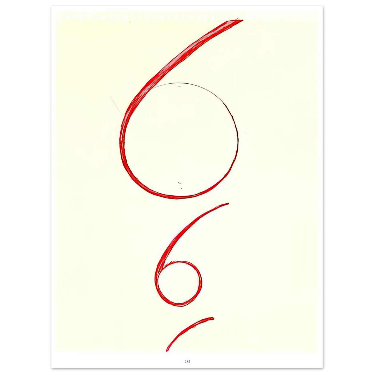 Louise Bourgeois - UNTITLED 1995  75x100 cm / 30x40inches Fine Art Poster