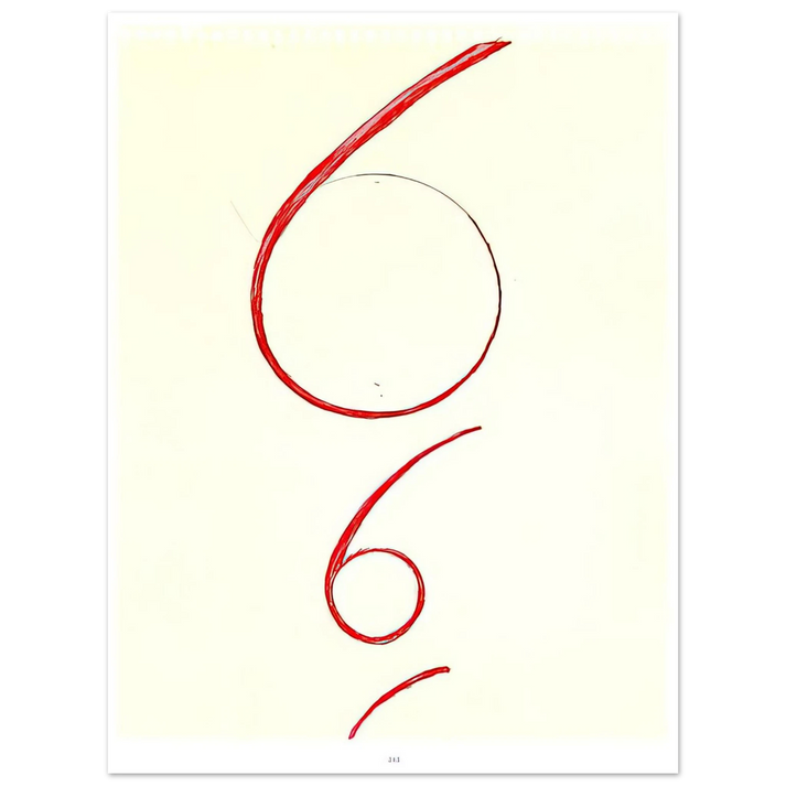 Louise Bourgeois - UNTITLED 1995  75x100 cm / 30x40inches Fine Art Poster