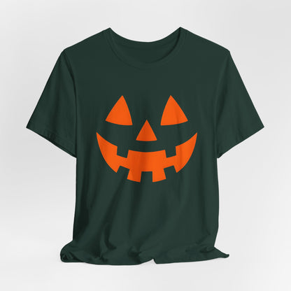Camiseta vintage con cara de calabaza de Jack o Lantern