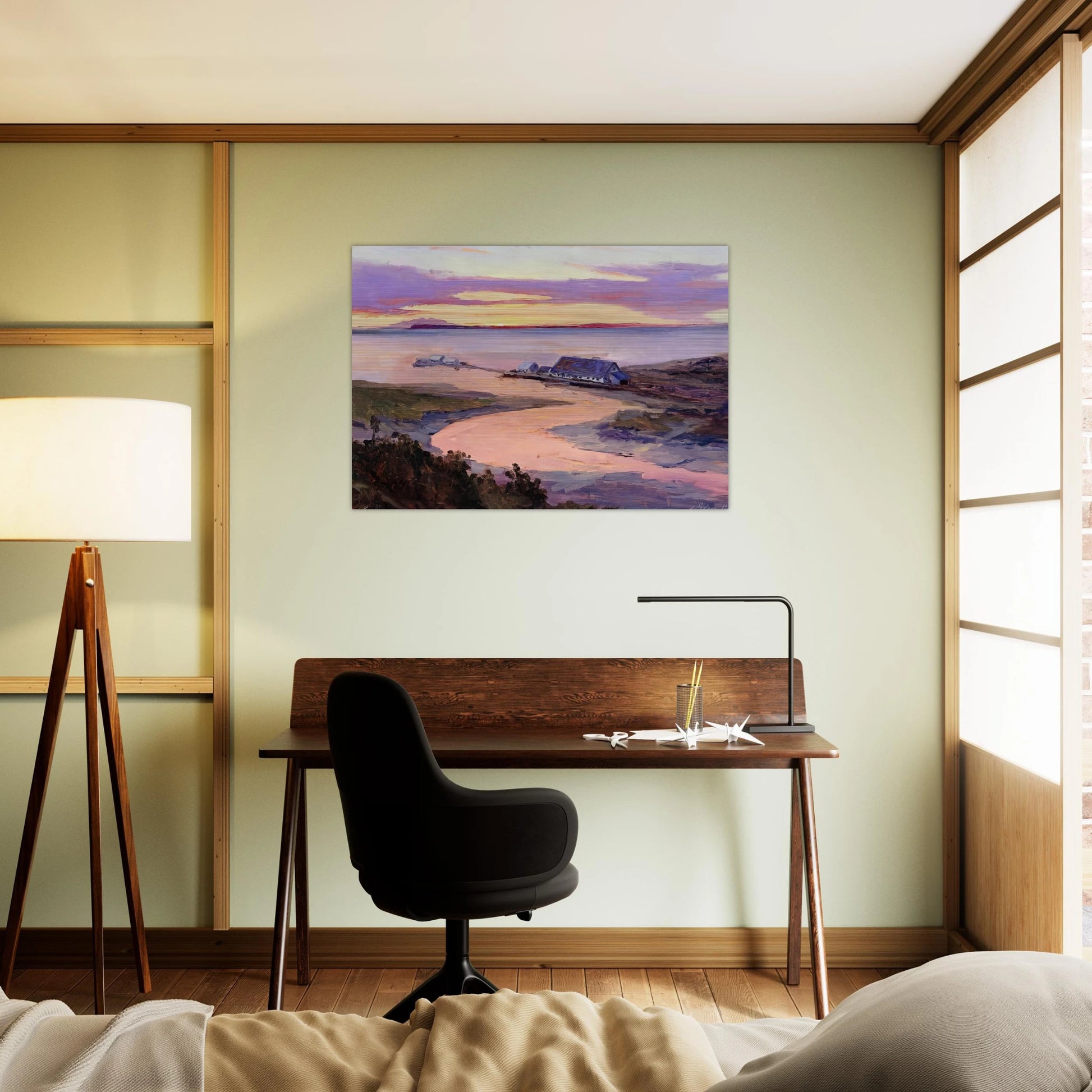 Emard Salmon Cannery - 1915 - Sydney Laurence Brushed Aluminum Print - 70x100 cm / 28x40 inches | Sydney Laurence Aluminum Print | Sydney Laurence Prints