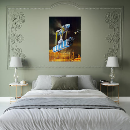 Chris Foss - Chris Foss Brushed Aluminum Print - 70x100 cm / 28x40 inches | Chris Foss Aluminum Print | Chris Foss Prints