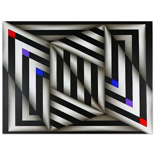 Omar Rayo - Saratoy III - 1980  75x100 cm / 30x40inches Fine Art Poster