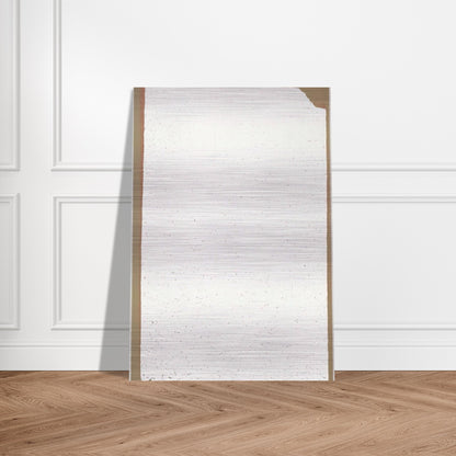 Convention - 2002 - Robert Ryman Brushed Aluminum Print - 70x100 cm / 28x40 inches | Robert Ryman Aluminum Print | Robert Ryman Prints