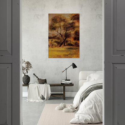 A Walk by the Sea - Pierre-Auguste Renoir Brushed Aluminum Print - 70x100 cm / 28x40 inches | Pierre-Auguste Renoir Aluminum Print | Pierre-Auguste Renoir Prints