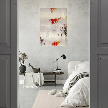 Quattro stagioni I. Primavera - Cy Twombly Brushed Aluminum Print - 70x100 cm / 28x40 inches | Cy Twombly Aluminum Print | Cy Twombly Prints