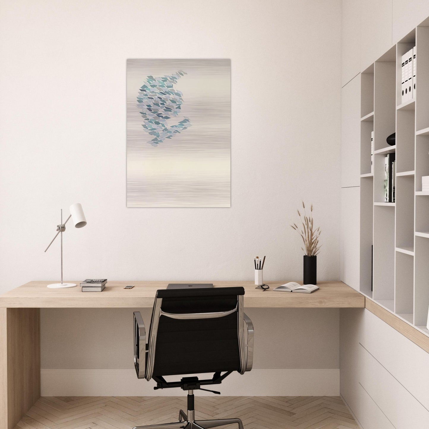 Pastel I - 1971 - Robert Goodnough Brushed Aluminum Print - 70x100 cm / 28x40 inches | Robert Goodnough Aluminum Print | Robert Goodnough Prints