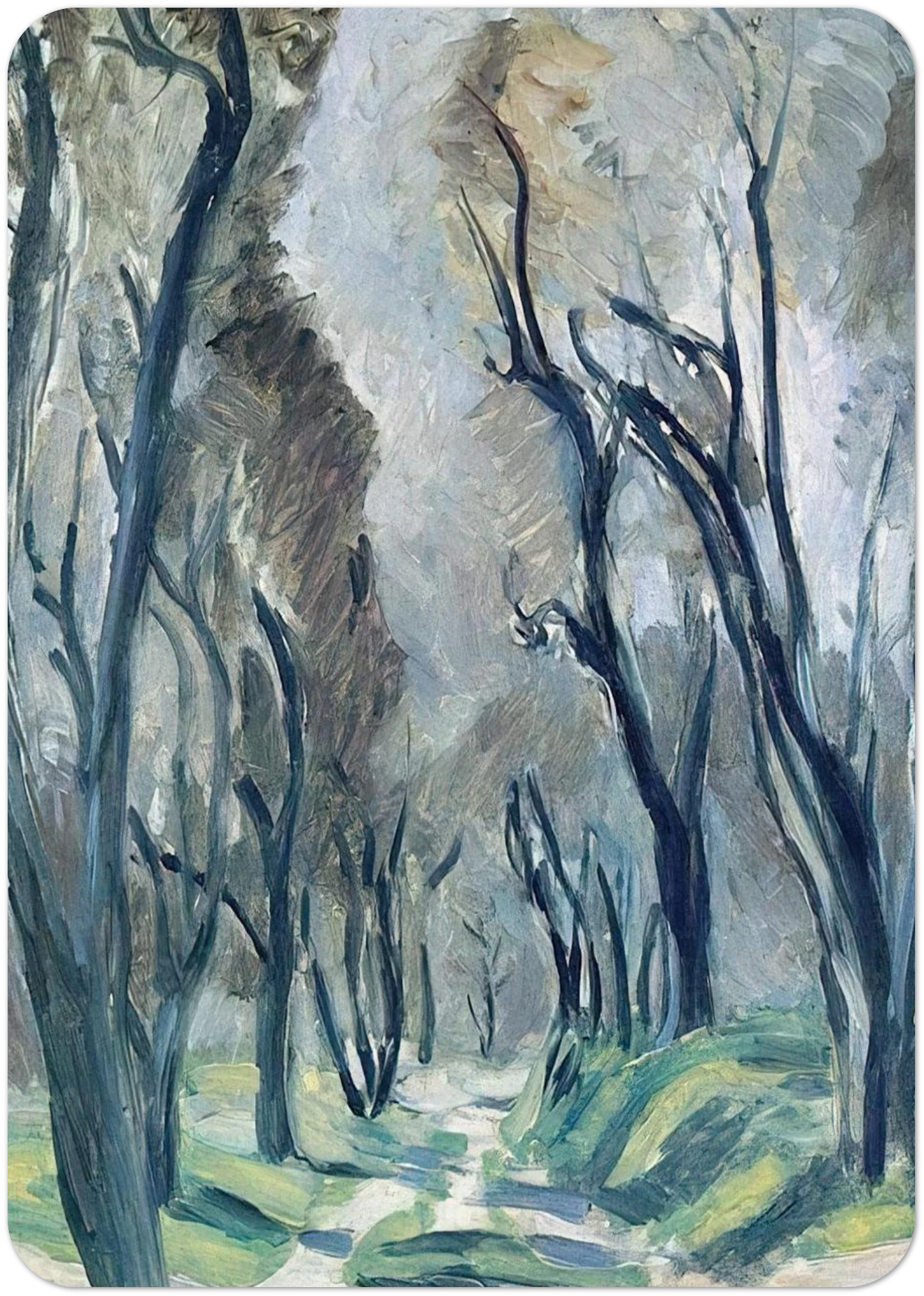 AVENUE OF OLIVE TREES 1952 By Henri Matisse Pack of 10 Post Cards | Henri Matisse Post Cards | A6 (10.5 x 14.8 cm) - 4.1 x 5.8 inches