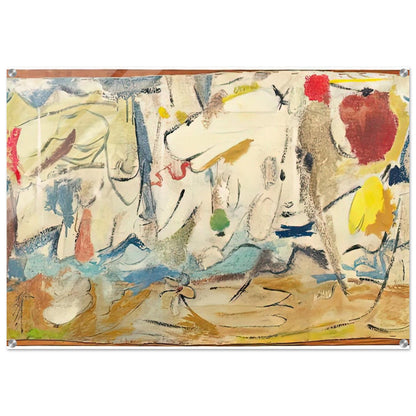 Cloudscape, 1951- - Helen Frankenthaler Acrylic Print - 70x100 cm / 28x40″ inches | Helen Frankenthaler Wall Art | Helen Frankenthaler Prints