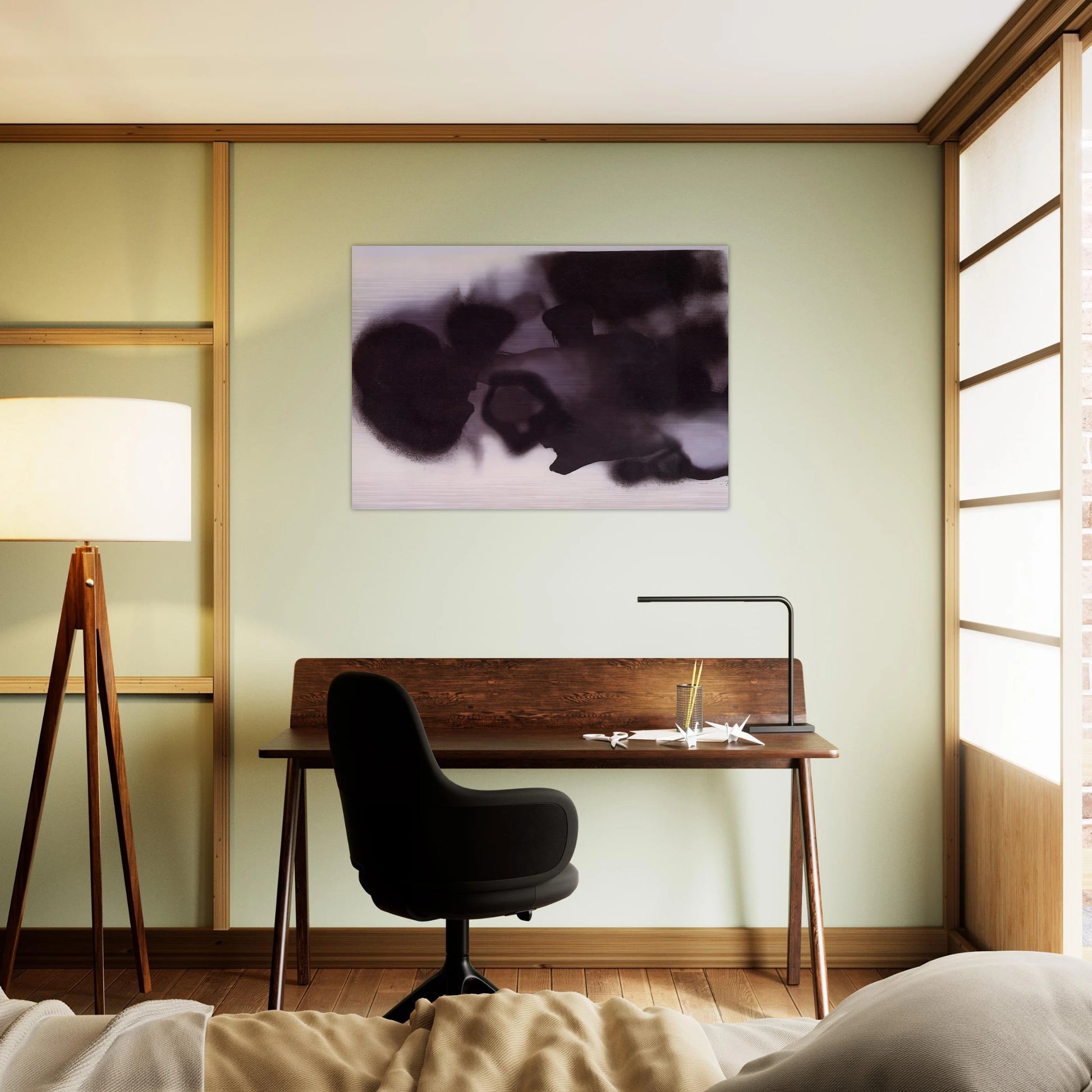 The Cloud - 1986 - Victor Pasmore Brushed Aluminum Print - 70x100 cm / 28x40 inches | Victor Pasmore Aluminum Print | Victor Pasmore Prints