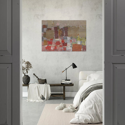 Composition - Art Informel - Nicolas de Stael Brushed Aluminum Print - 70x100 cm / 28x40 inches | Nicolas de Stael Aluminum Print | Nicolas de Stael Prints