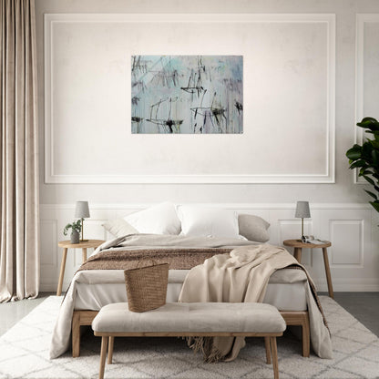 Lepanto, Part V - Cy Twombly Acrylic Print - 70x100 cm / 28x40″ inches