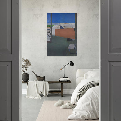 Window - Richard Diebenkorn Brushed Aluminum Print - 70x100 cm / 28x40 inches | Richard Diebenkorn Aluminum Print | Richard Diebenkorn Prints