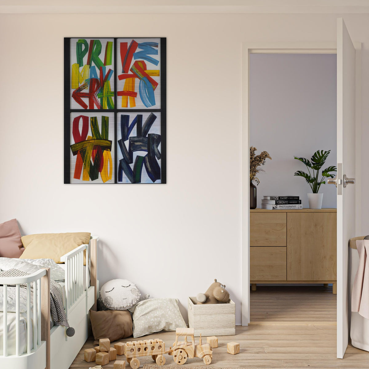 Four Seasons - 1989 - Joao Vieira Brushed Aluminum Print - 70x100 cm / 28x40 inches | Joao Vieira Aluminum Print | Joao Vieira Prints