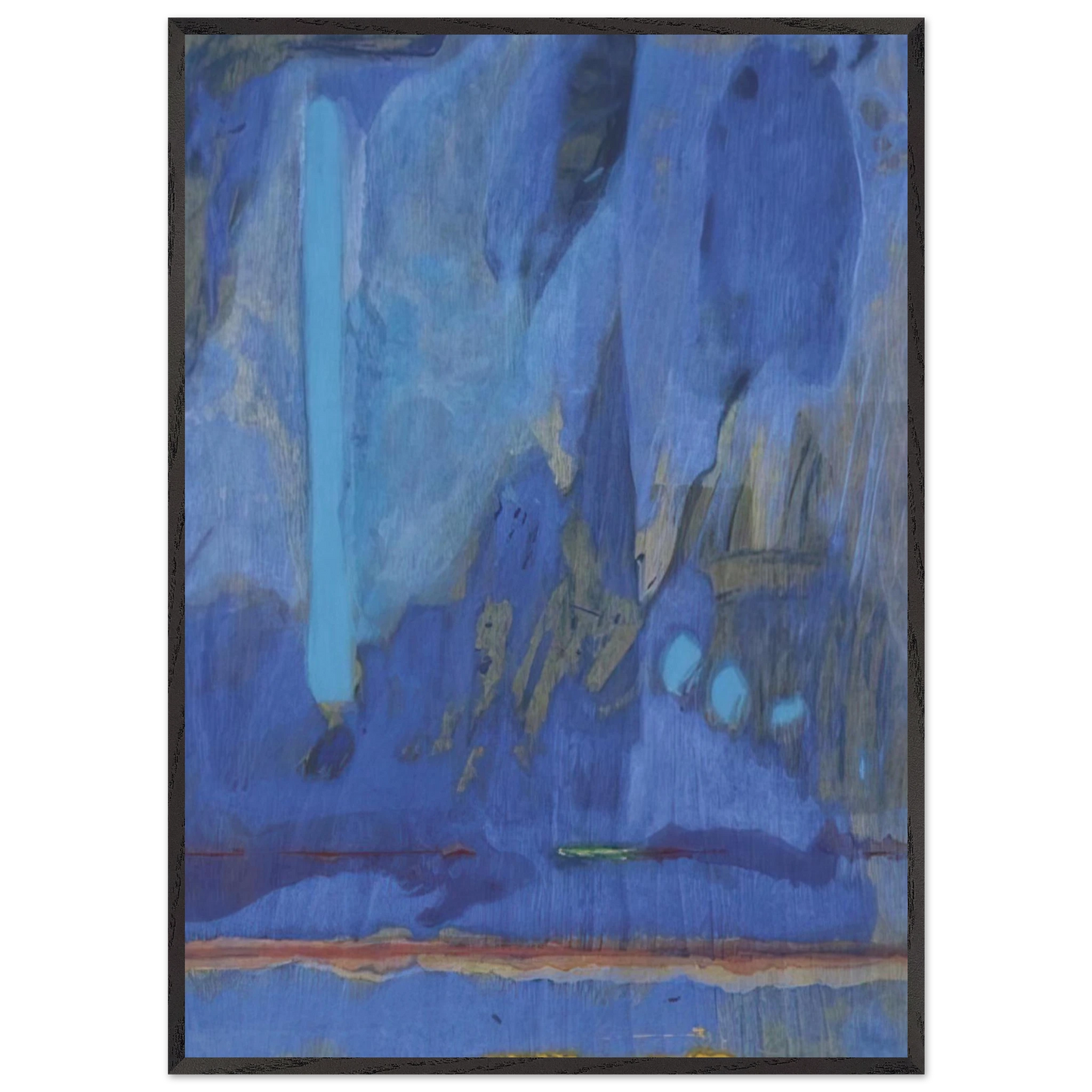 Helen Frankenthaler - Tales of Genji III - 1998 Wall art - A0 (84.1 x 118.9  cm) - Fine Art Poster-canvas - -