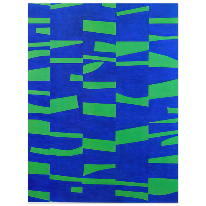 Ellsworth Kelly - The Meschers  75x100 cm / 30x40inches Fine Art Poster