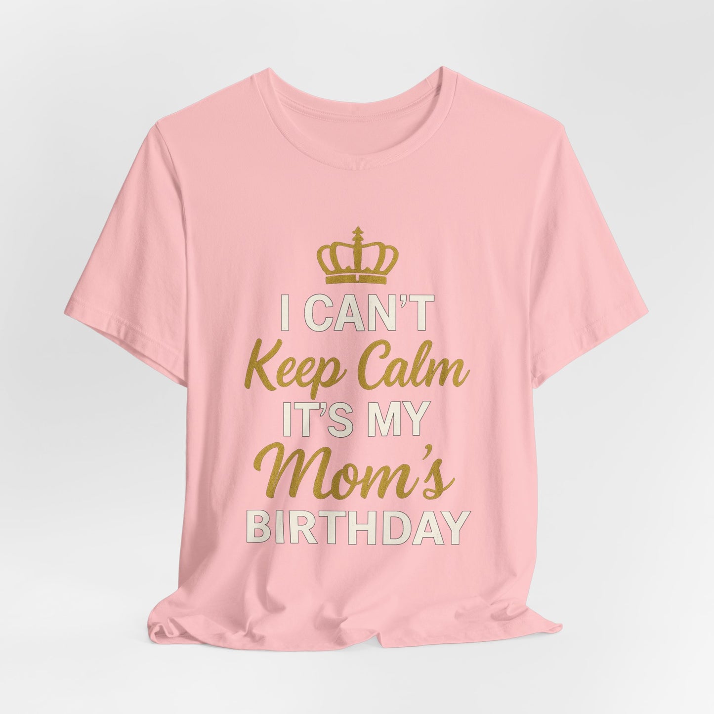 No puedo mantener la calma, es el cumpleaños de mi mamá