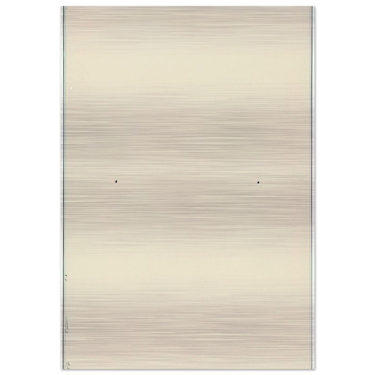 Conversion - Robert Ryman Brushed Aluminum Print - 70x100 cm / 28x40 inches | Robert Ryman Aluminum Print | Robert Ryman Prints