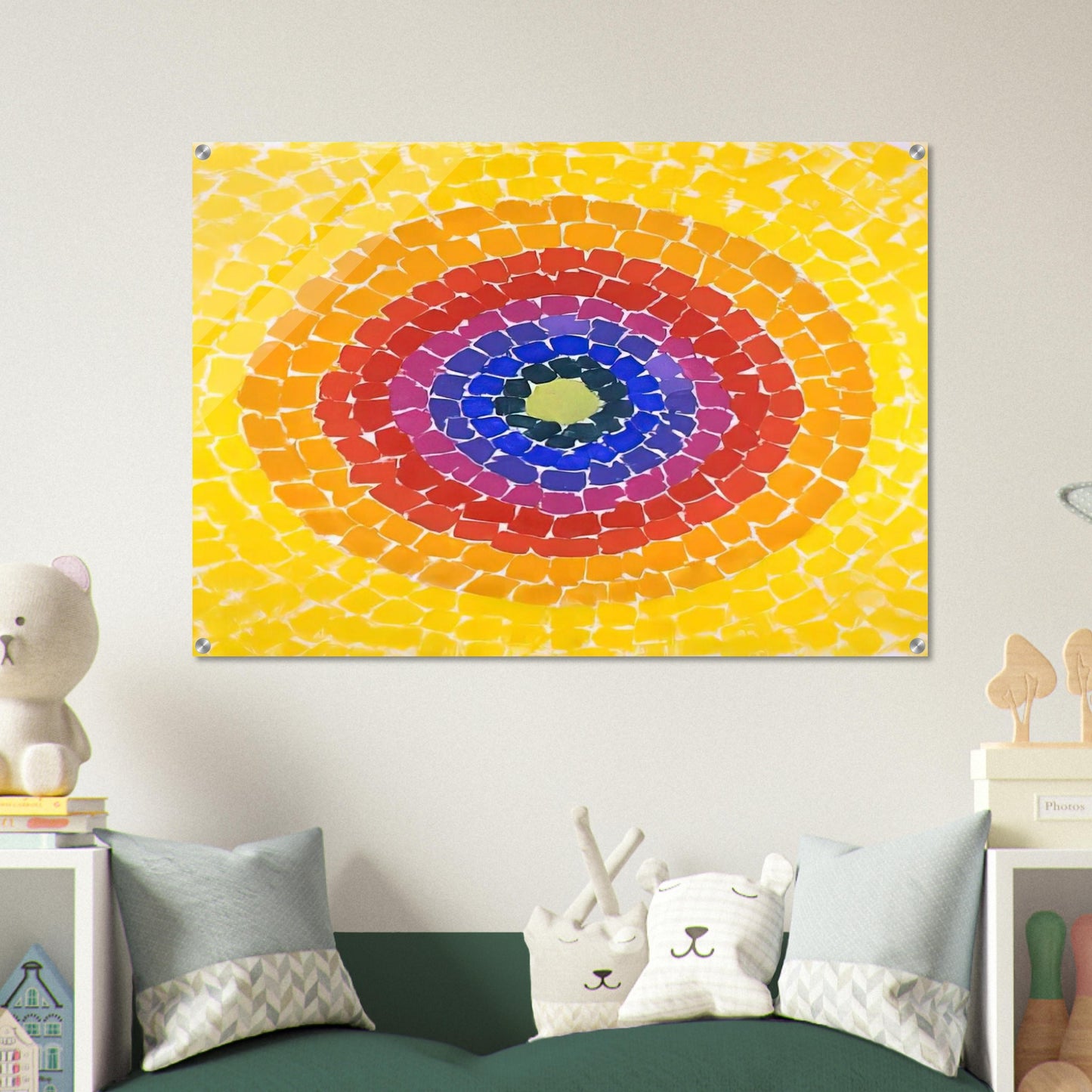 RESSURECTION 1966 - Alma Woodsey Thomas Acrylic Print - 70x100 cm / 28x40″ inches