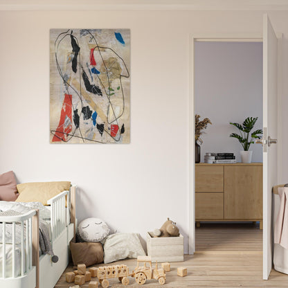 Number 236 - Abstract Expressionism - Anne Ryan Brushed Aluminum Print - 70x100 cm / 28x40 inches | Anne Ryan Aluminum Print | Anne Ryan Prints
