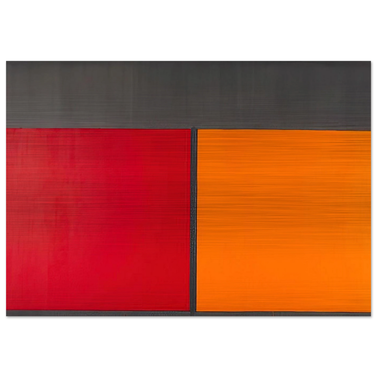 15.10.67 - 1967 - John Hoyland Brushed Aluminum Print - 70x100 cm / 28x40 inches | John Hoyland Aluminum Print | John Hoyland Prints