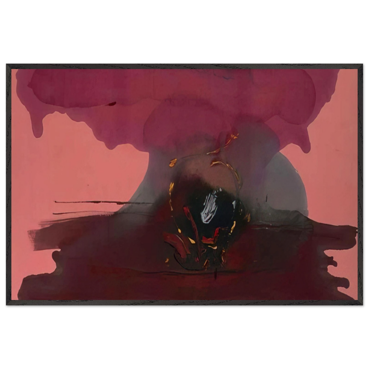 Helen Frankenthaler - Harbinger - 1986 Wall art - A3 (29.7 x 42  cm) - Fine Art Poster-canvas - -