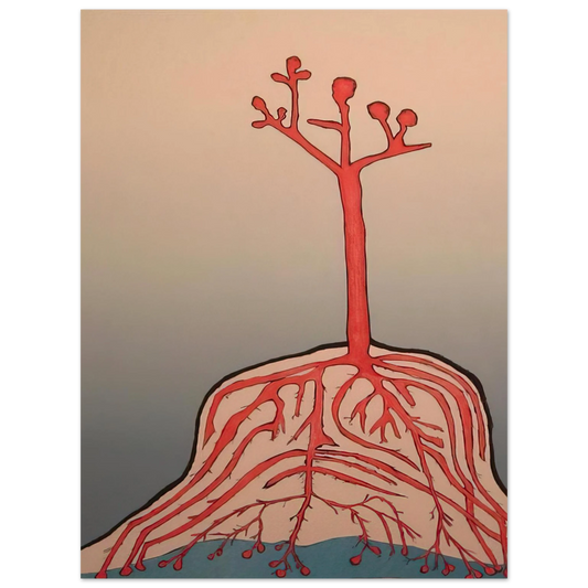Louise Bourgeois - THE AINU TREE  75x100 cm / 30x40inches Fine Art Poster