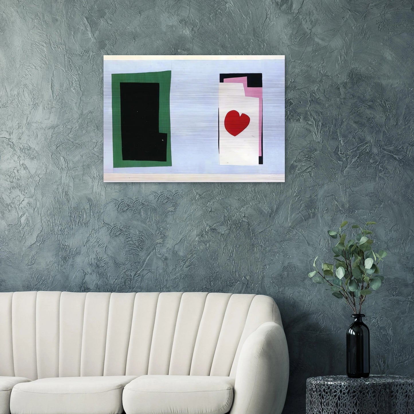 CUT OUTS 2 - Henri Matisse Brushed Aluminum Print - 70x100 cm / 28x40 inches | Henri Matisse Aluminum Print | Henri Matisse Prints