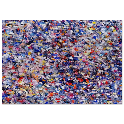 Shellflower - Lee Krasner Brushed Aluminum Print - 70x100 cm / 28x40 inches | Lee Krasner Aluminum Print | Lee Krasner Prints