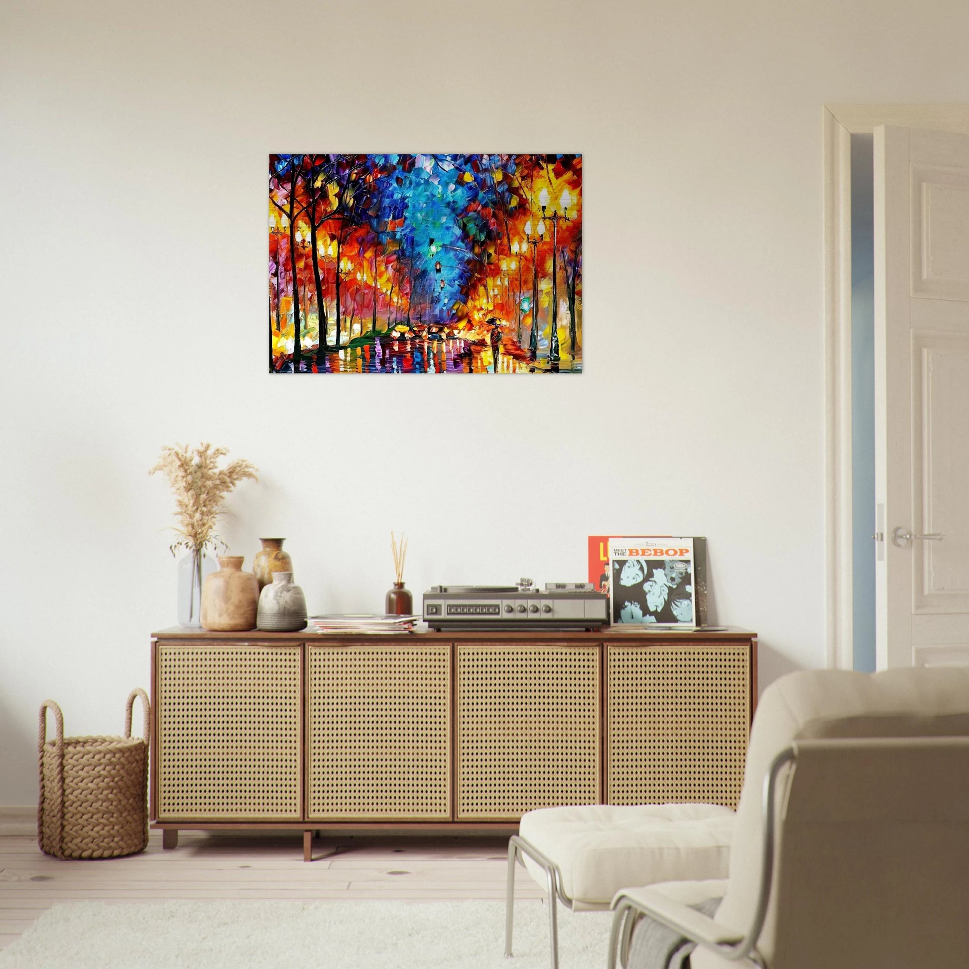 Leonid Afremov - Leonid Afremov Brushed Aluminum Print - 70x100 cm / 28x40 inches | Leonid Afremov Aluminum Print | Leonid Afremov Prints