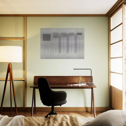 Acrilico n. 12 - 1976 - Bice Lazzari Brushed Aluminum Print - 70x100 cm / 28x40 inches | Bice Lazzari Aluminum Print | Bice Lazzari Prints