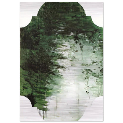 Untitled Part V - Cy Twombly Brushed Aluminum Print - 70x100 cm / 28x40 inches | Cy Twombly Aluminum Print | Cy Twombly Prints