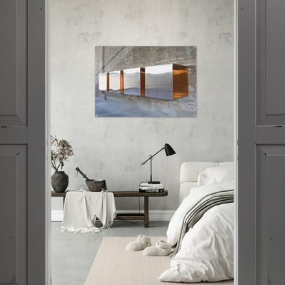 Untitled First Multi-Unit Work - 1966 - Donald Judd Acrylic Print - 70x100 cm / 28x40″ inches
