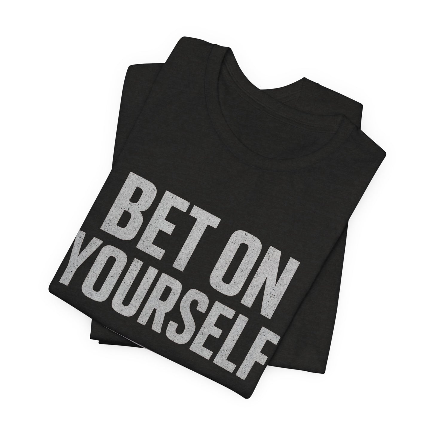 Camiseta de motivación fitness - Gymish Lifestyle Apuesta por ti mismo Camisetas de entrenamiento para hombre