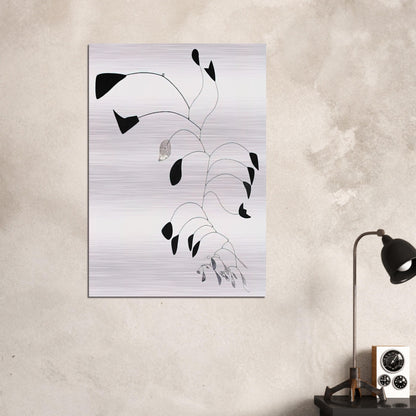 ARC OF PETALS 1941 - Alexander Calder Brushed Aluminum Print - 70x100 cm / 28x40 inches | Alexander Calder Aluminum Print | Alexander Calder Prints