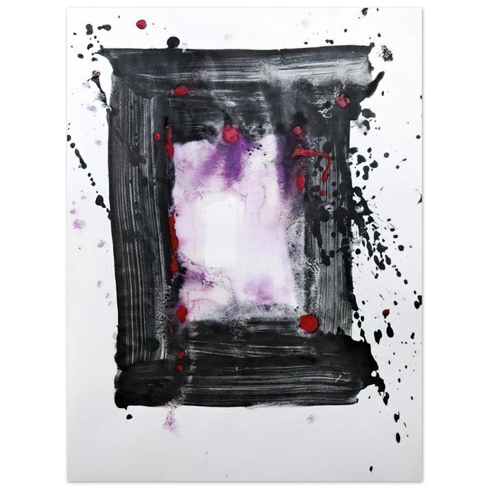 Sam Francis - Untitled  SF75-1117   75x100 cm / 30x40inches Fine Art Poster
