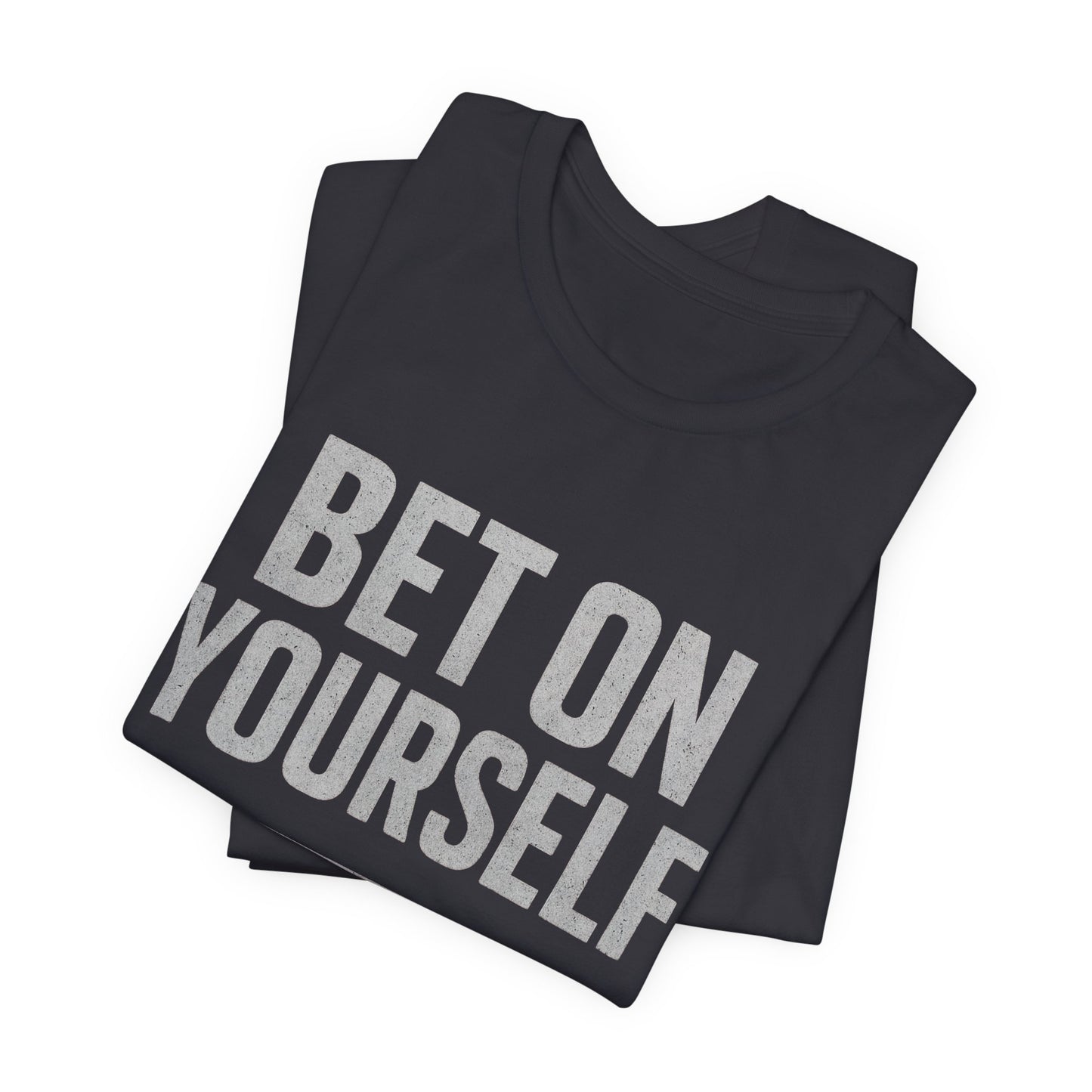 Camiseta de motivación fitness - Gymish Lifestyle Apuesta por ti mismo Camisetas de entrenamiento para hombre