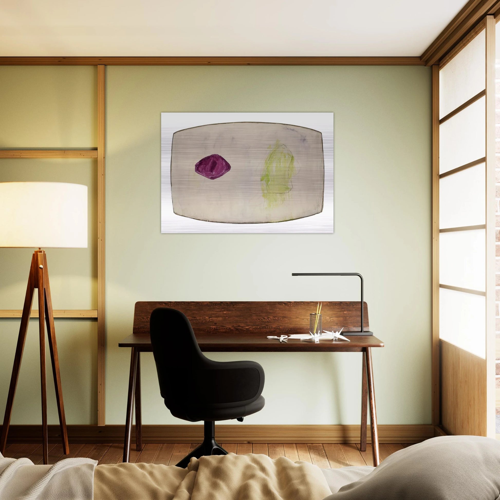 Treasure Island - 2012 - Ron Gorchov Brushed Aluminum Print - 70x100 cm / 28x40 inches | Ron Gorchov Aluminum Print | Ron Gorchov Prints